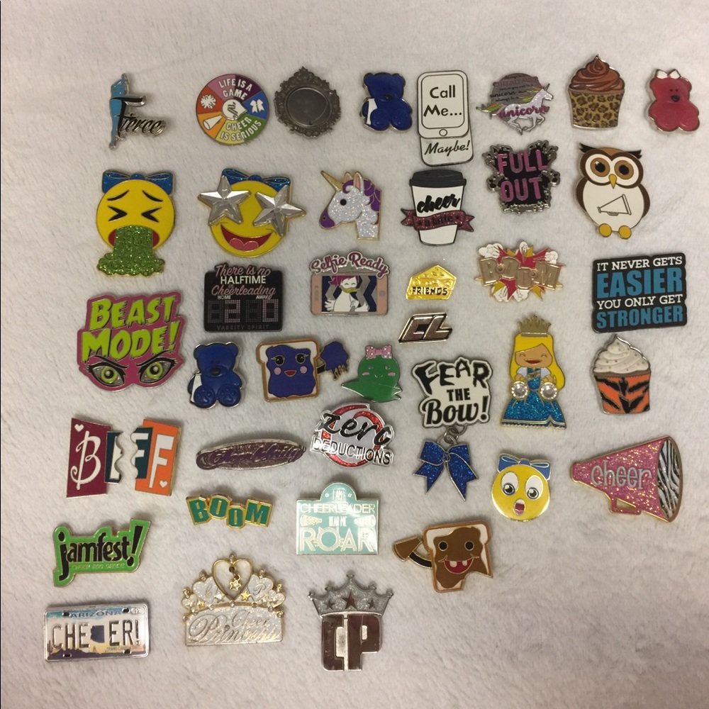 Varsity cheer pins